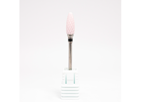  Ceramic Nail Drill Bit Pink FLAME ST PRO XC 900376